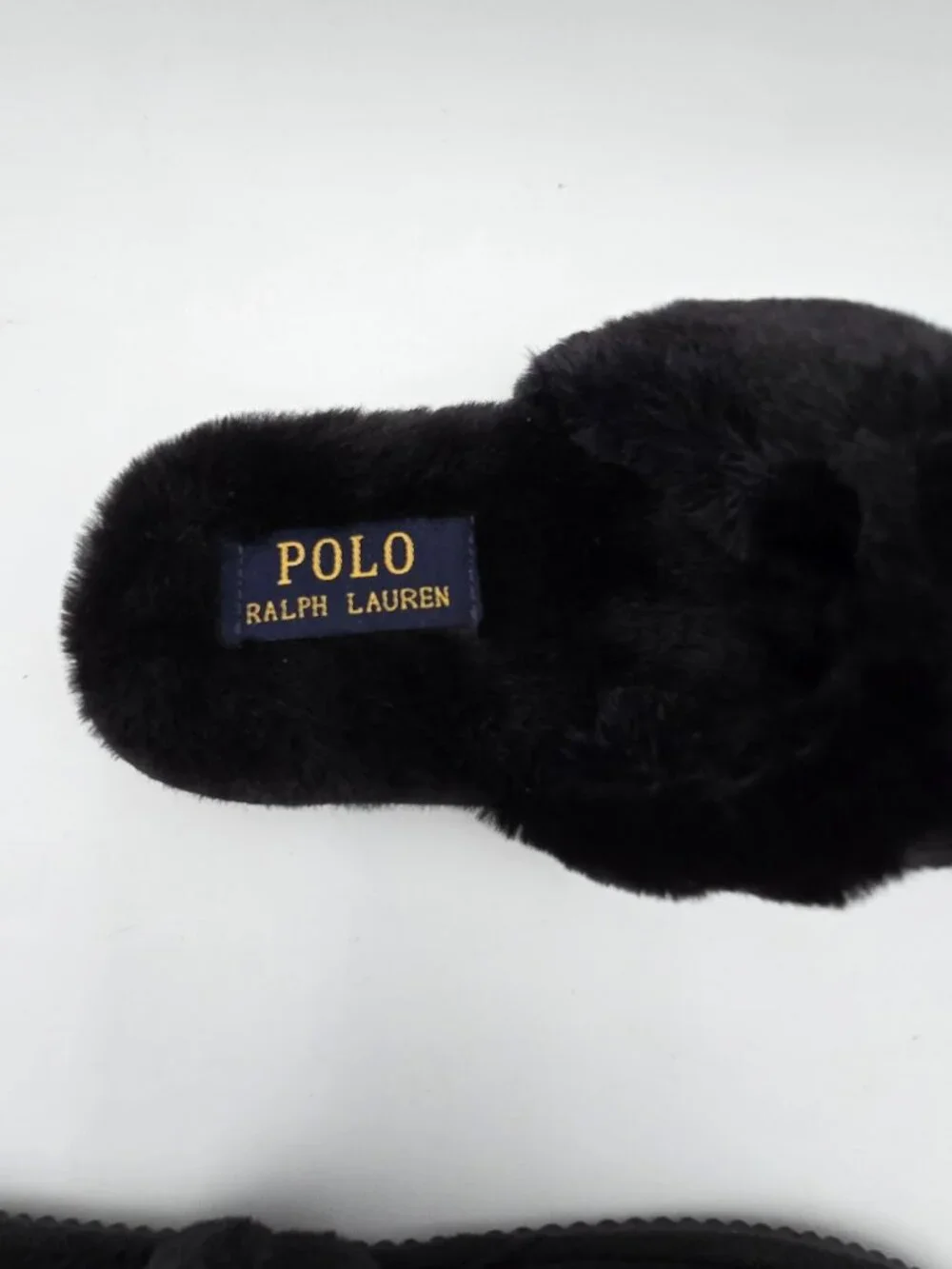 Polo Ralph Lauren Women's Black  Summit Scuff II Slippers - Picture 4 of 7